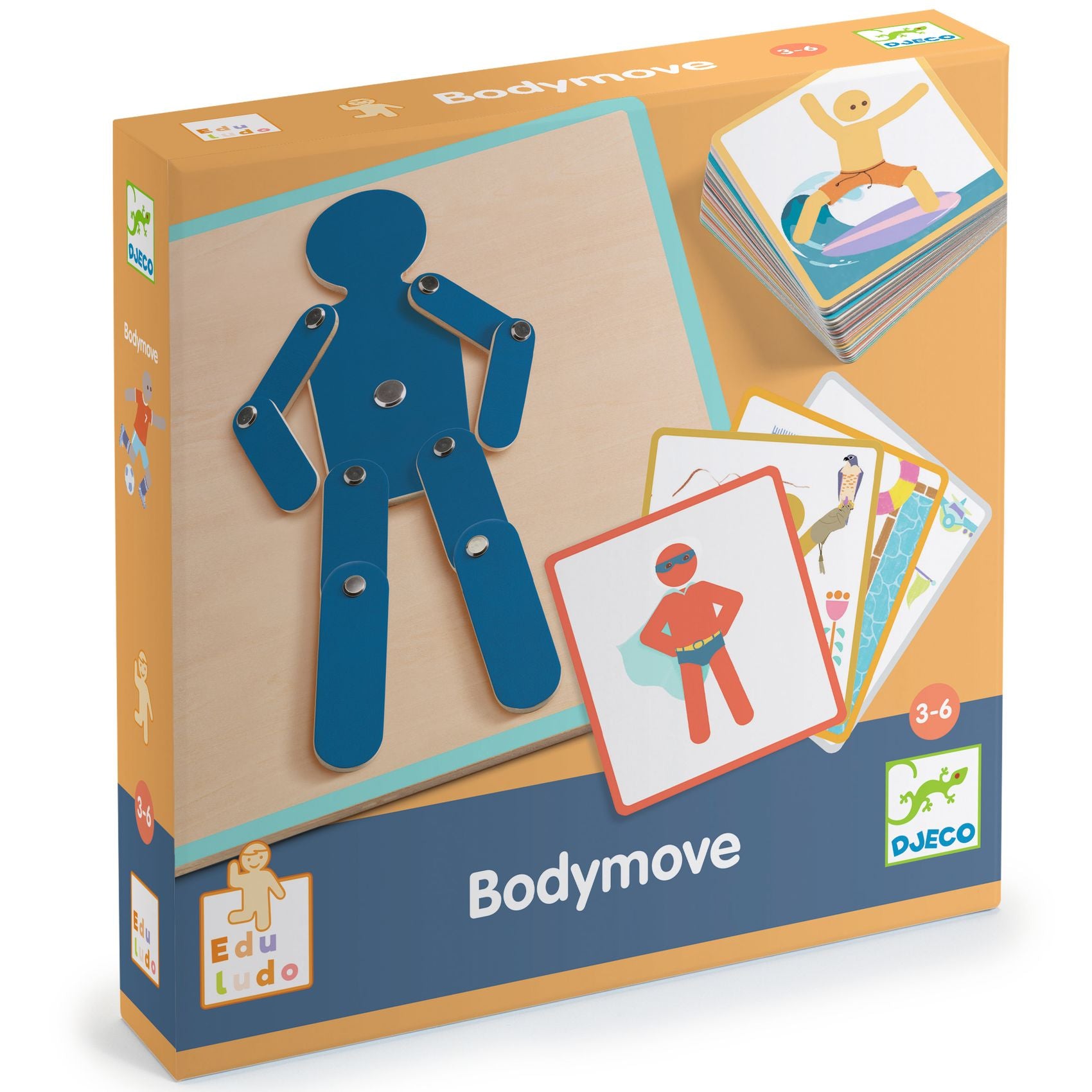 Eduludo Bodymove Djeco - gioco dello schema corporeo per bambini