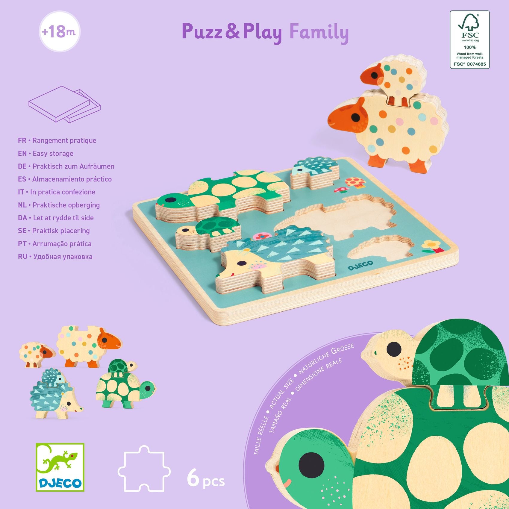 Puzz & Play - Family Djeco