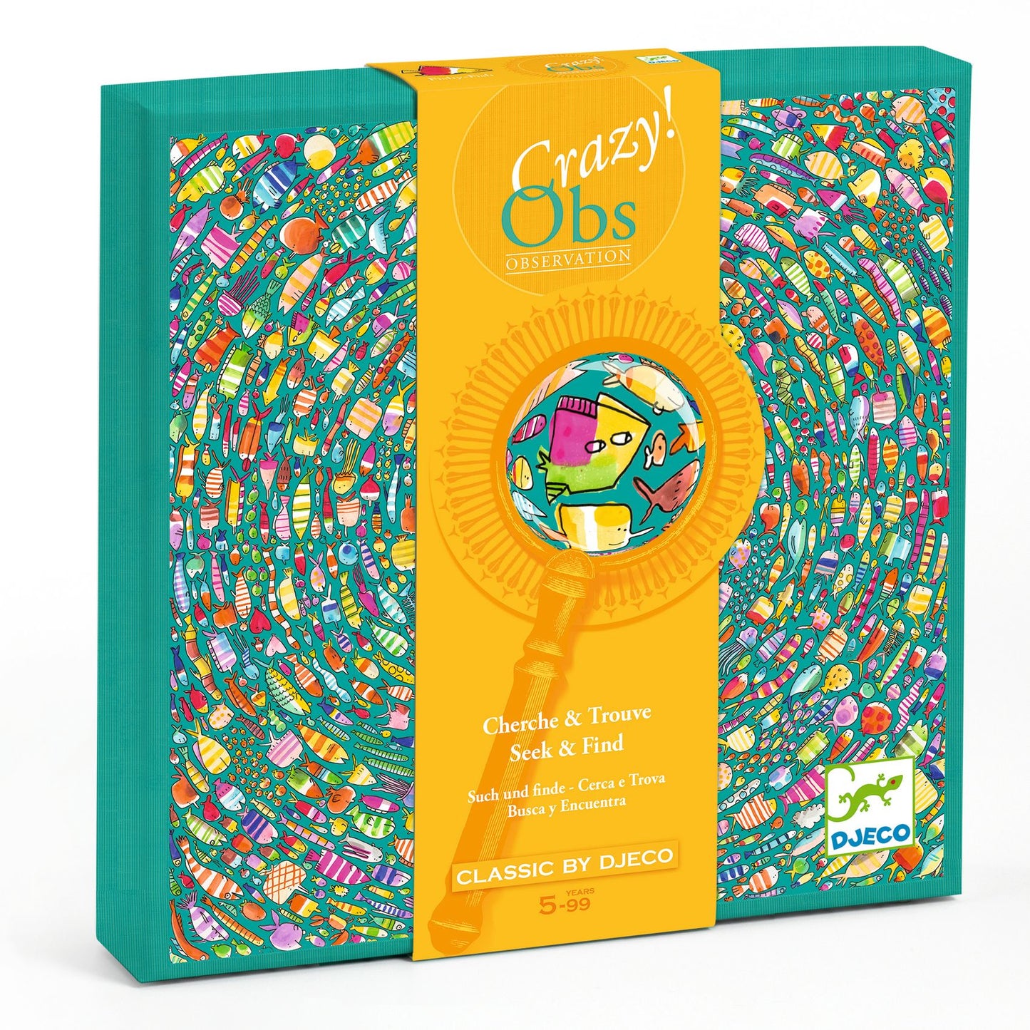 Crazy Obs - Fishy-Fish Djeco - confezione