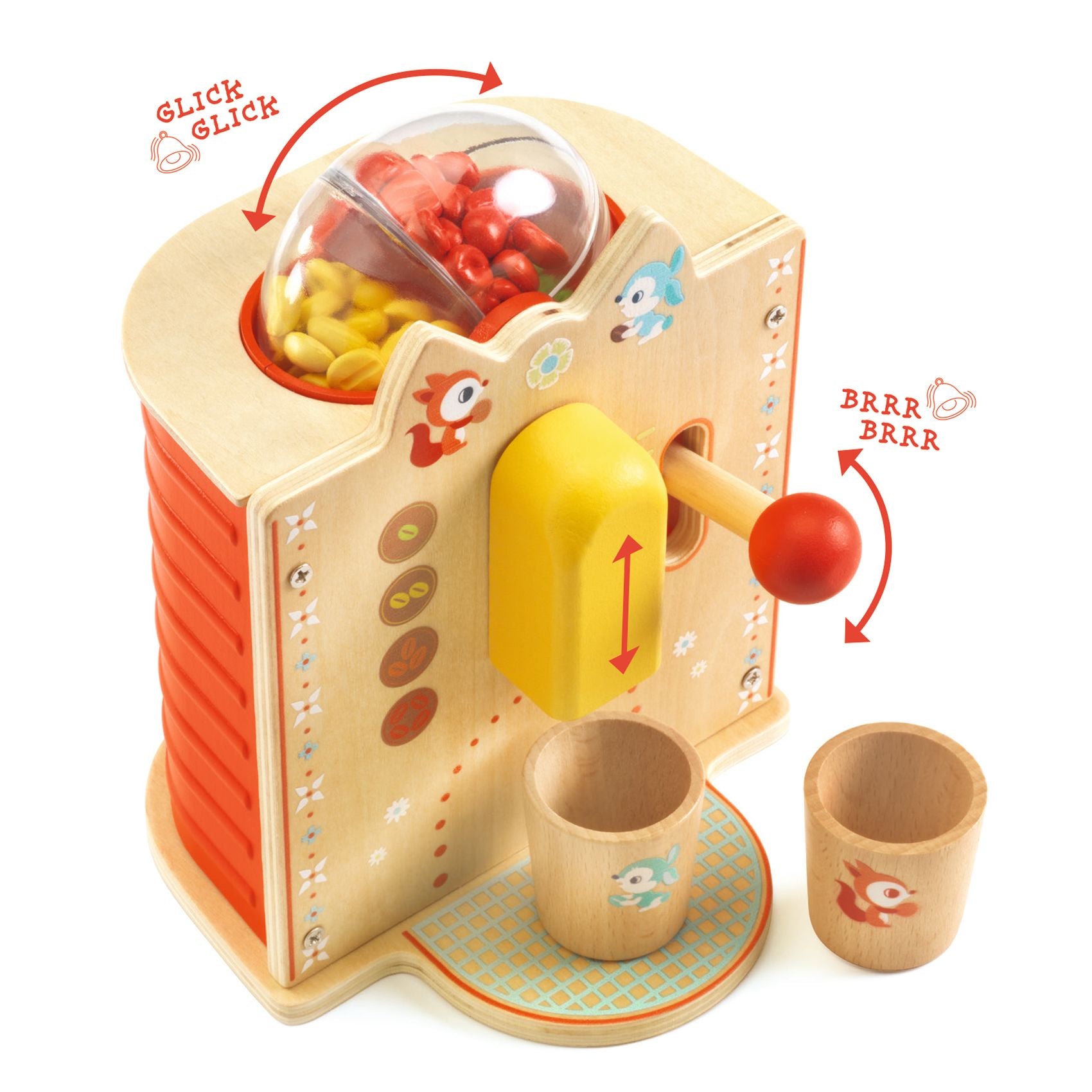 Macchina da Caffè Espresso Djeco in uso