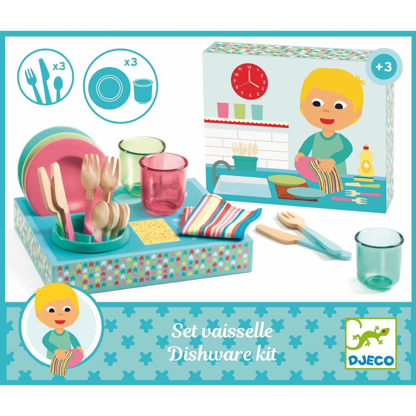 Set di Stoviglie Djeco - confezione