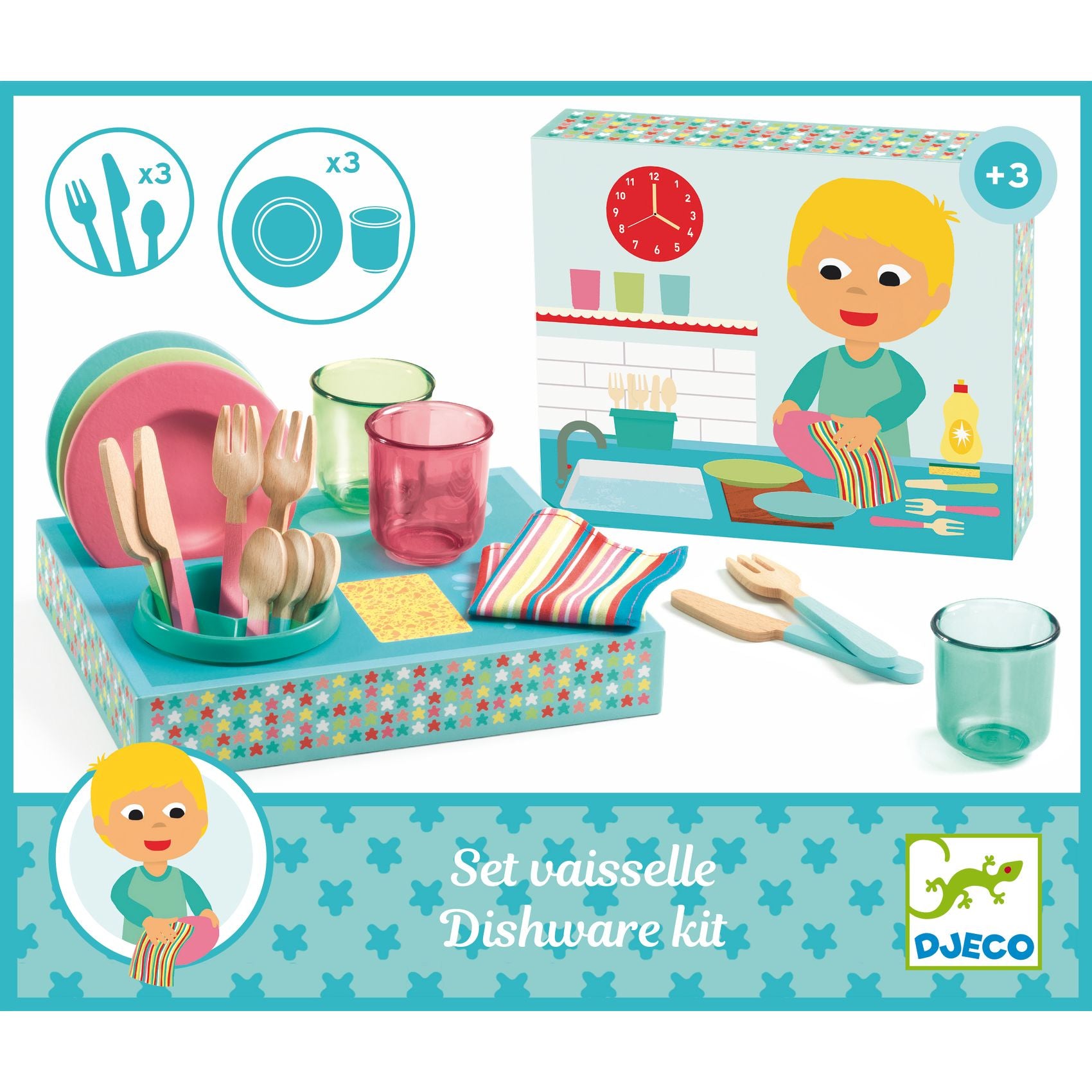 Set di Stoviglie Djeco - confezione