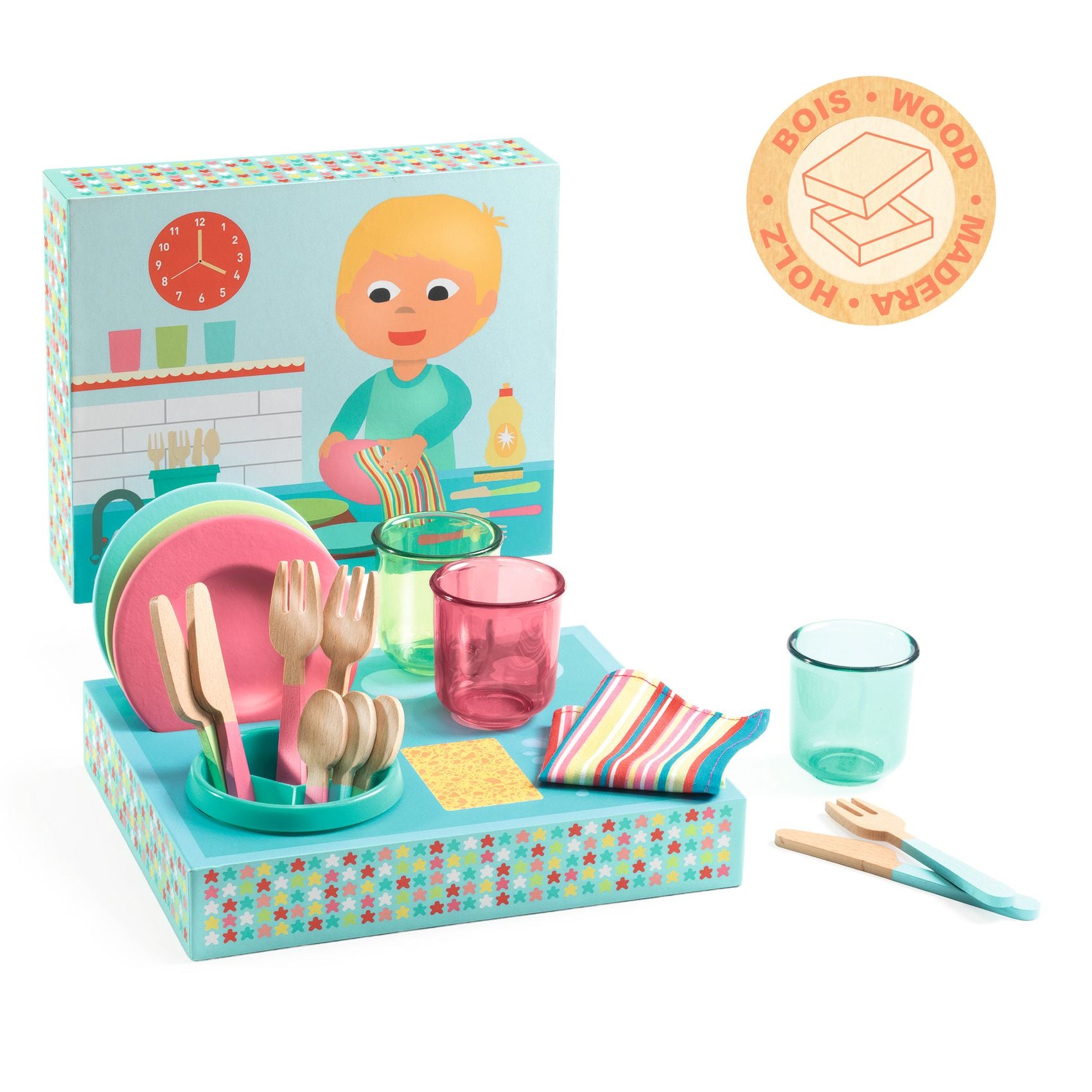 Set di Stoviglie Djeco - contenuto