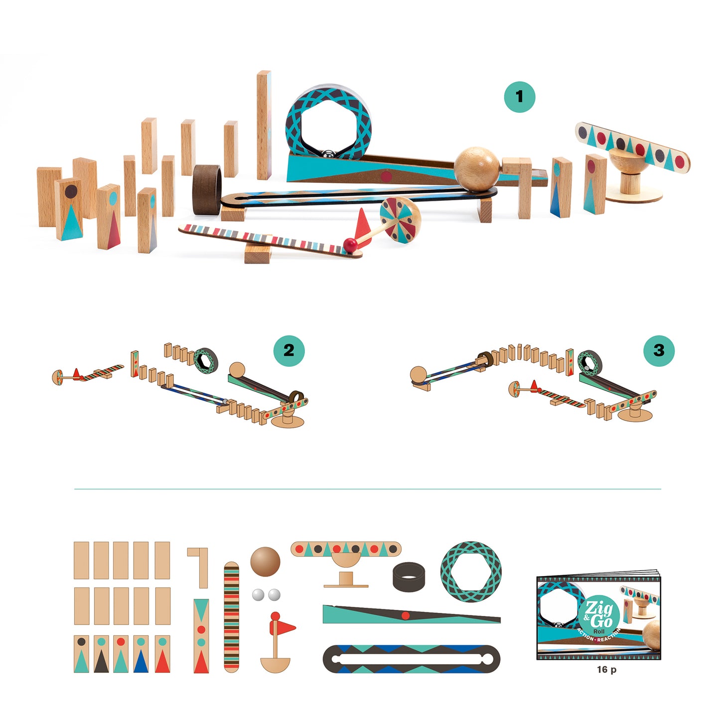 Zig & Go Roll - 28 pezzi