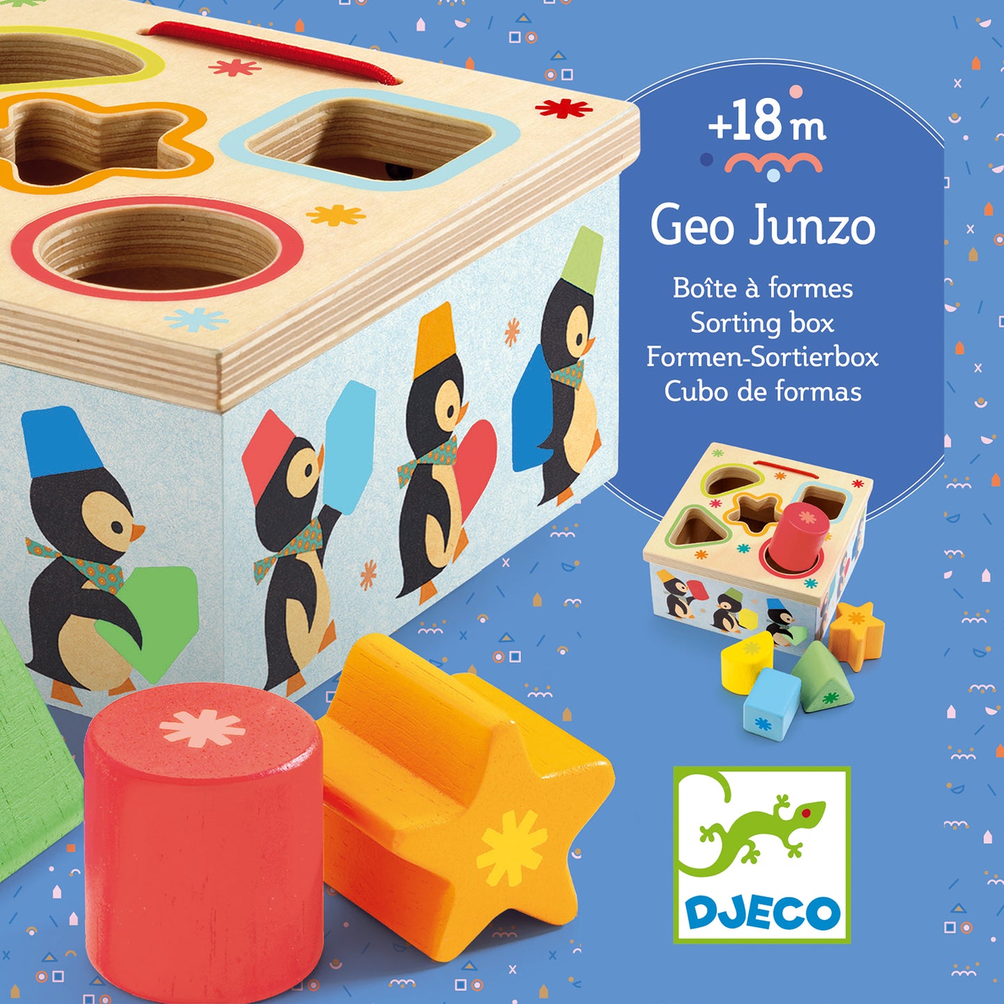 Geo Junzo - Cubo delle forme - Centroscuola