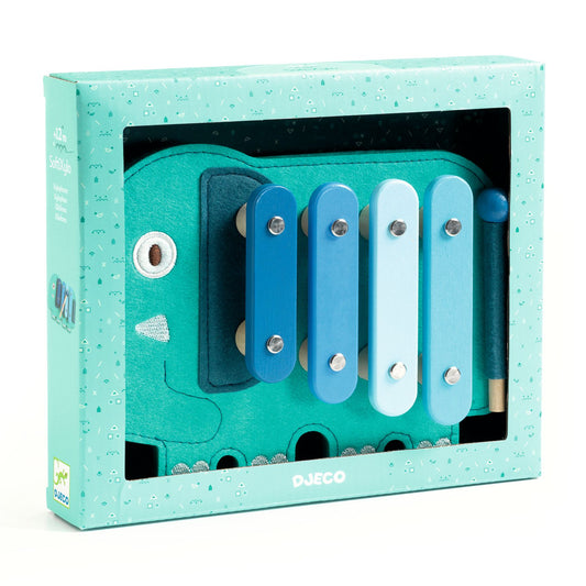 Xilofono in Legno SoftiXylo Djeco - primo strumento musicale per bambini