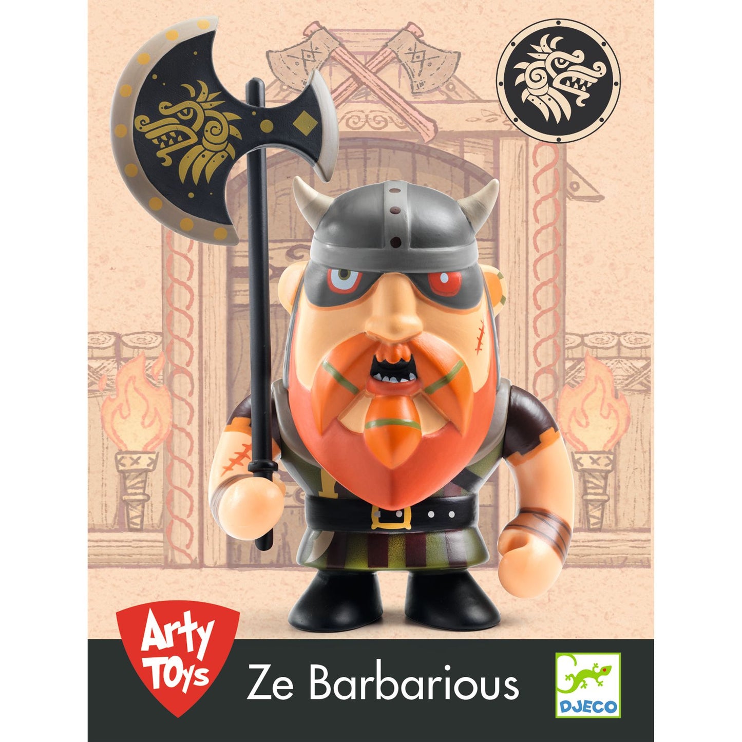 Ze Barbarious - Arty Toys Djeco - fronte confezione