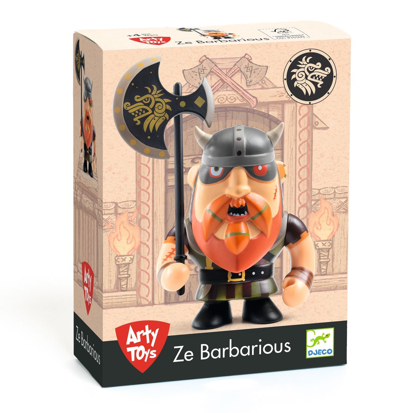 Ze Barbarious - Arty Toys Djeco - confezione