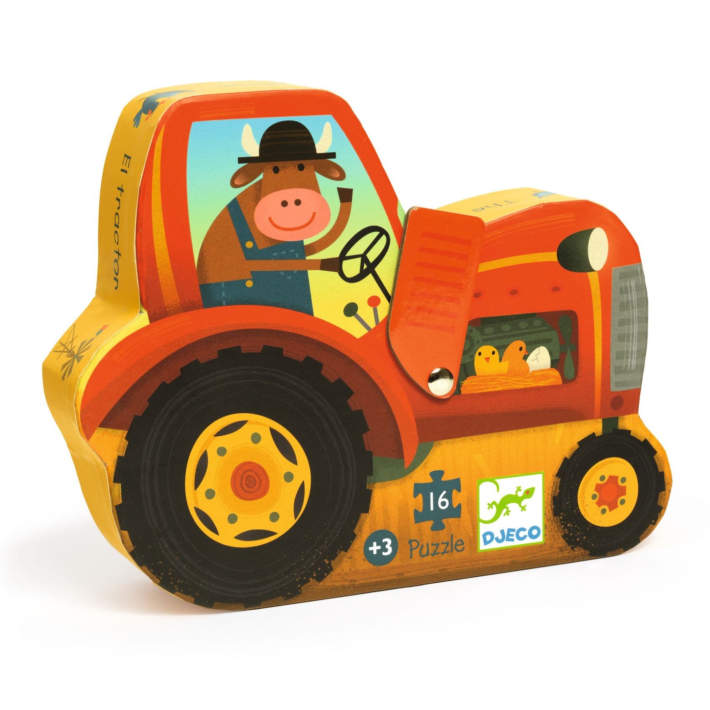 Puzzle silhouette Il Trattore Djeco