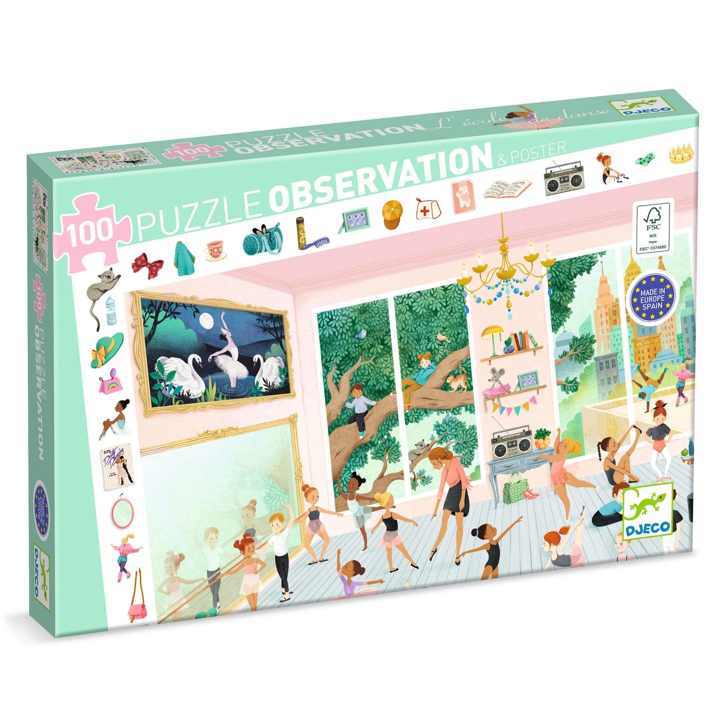 Puzzle Observation Scuola di Danza Djeco