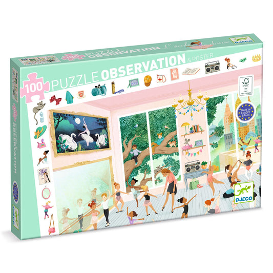 Puzzle Observation Scuola di Danza Djeco