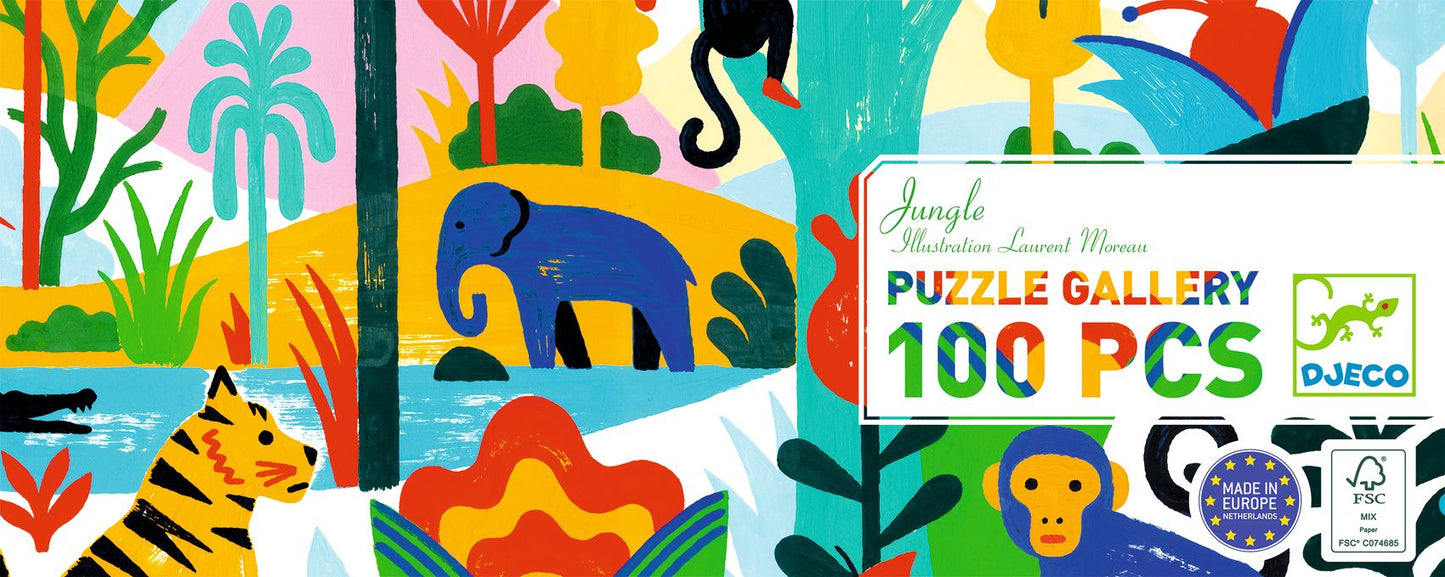 Puzzle Gallery - Jungle 100pz
