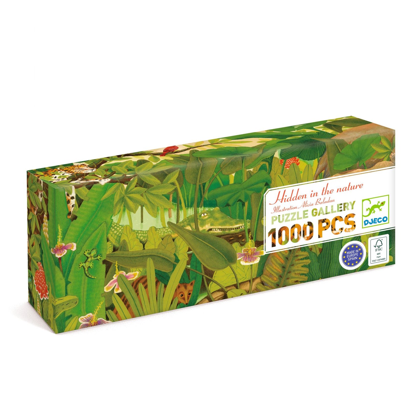 Puzzle Gallery - Hidden in the Nature 1000 pezzi Djeco