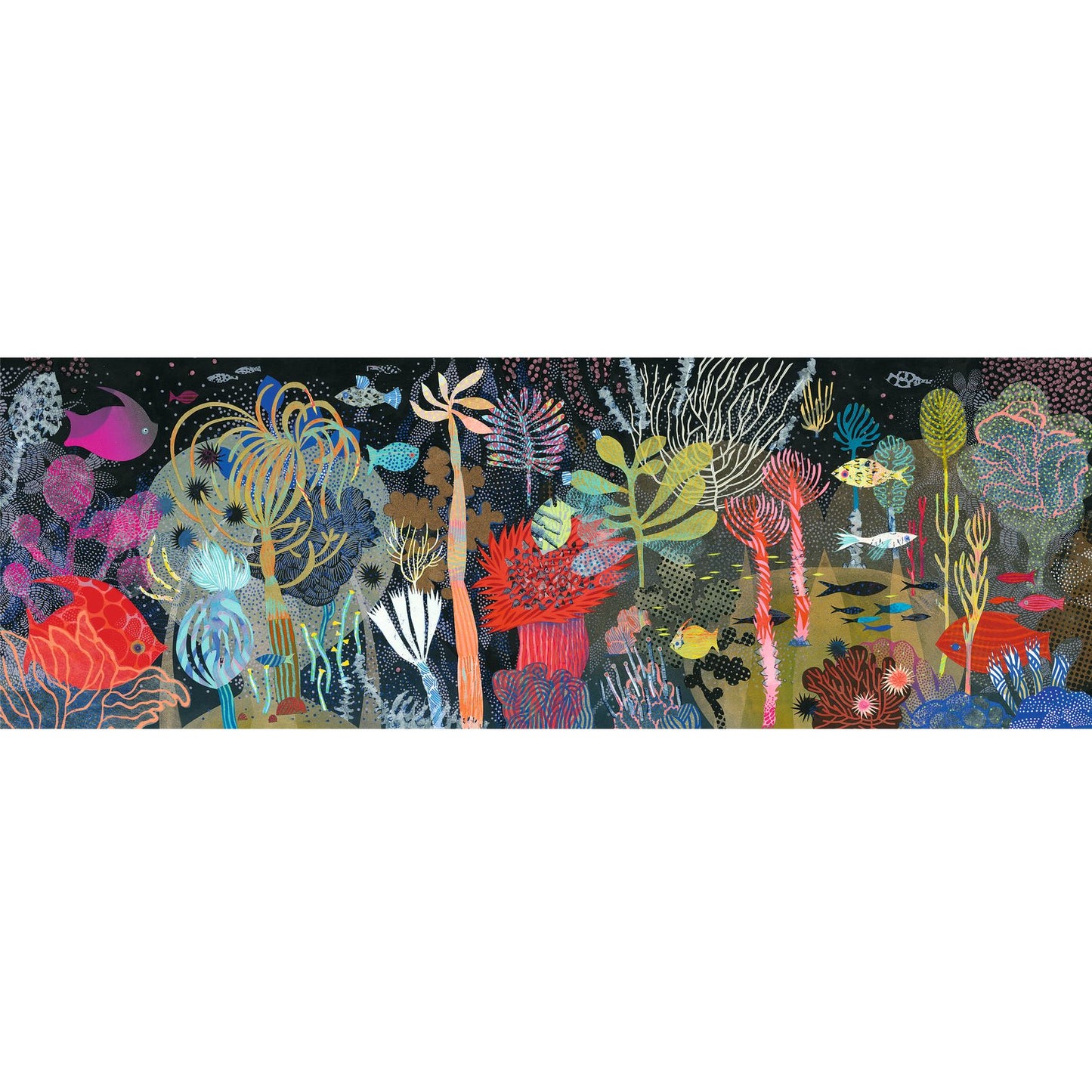 Puzzle Gallery Fish Paradise Djeco composto