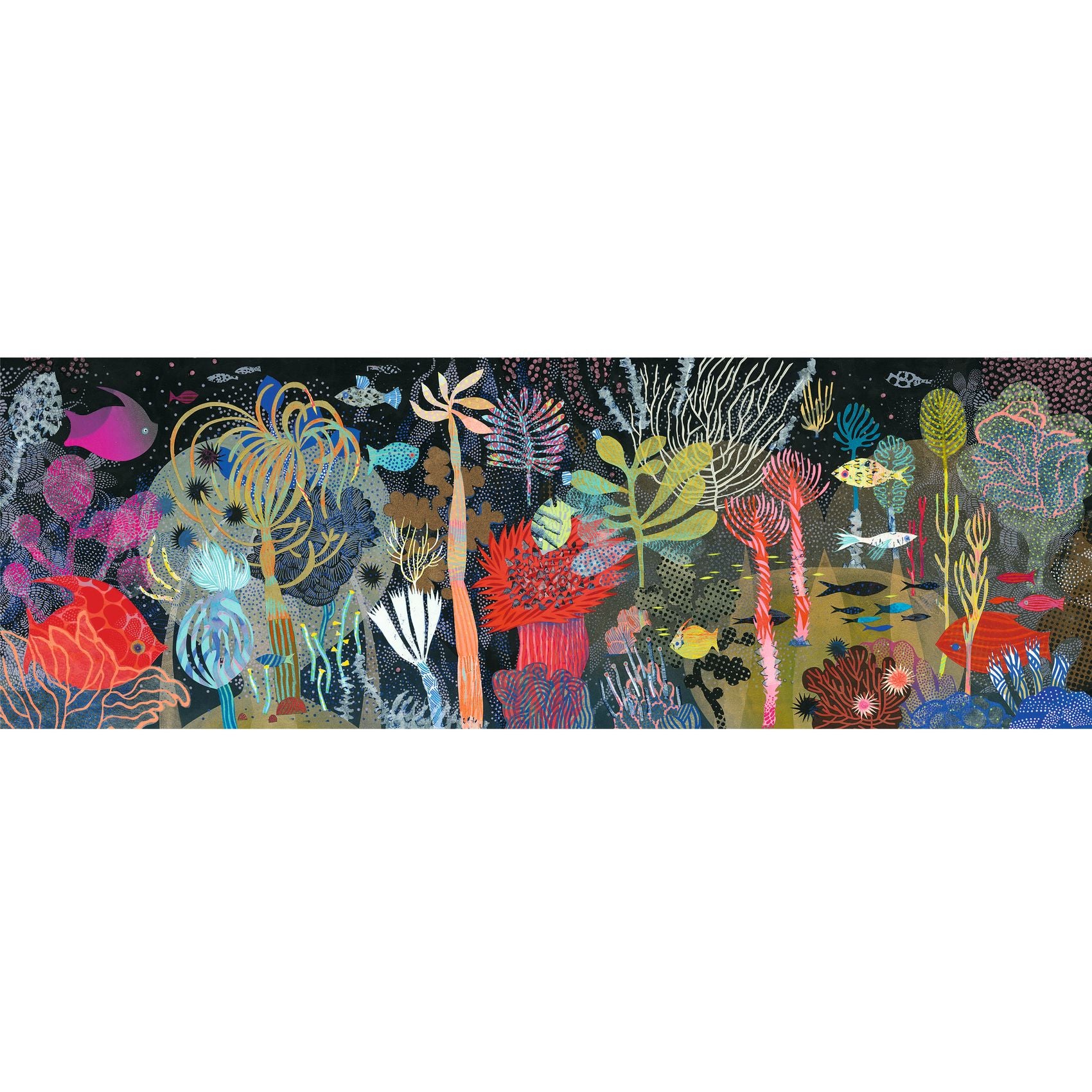 Puzzle Gallery Fish Paradise Djeco composto