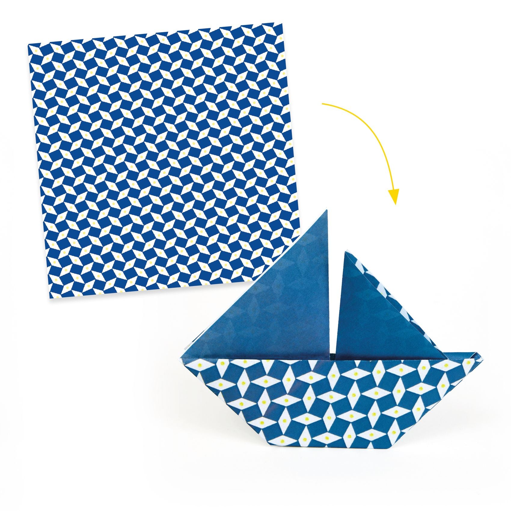 Origami Natsu - dettaglio motivi carta