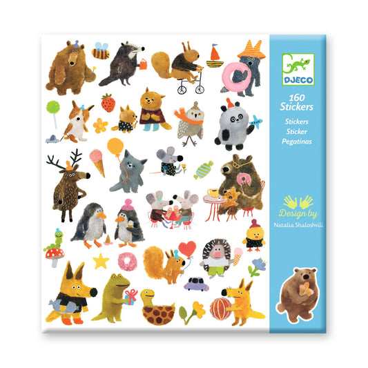 Stickers Fluffy Friends