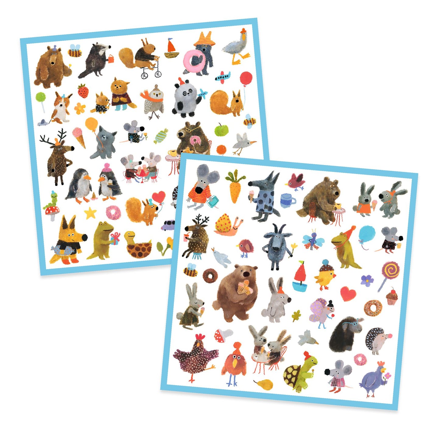 Stickers Fluffy Friends