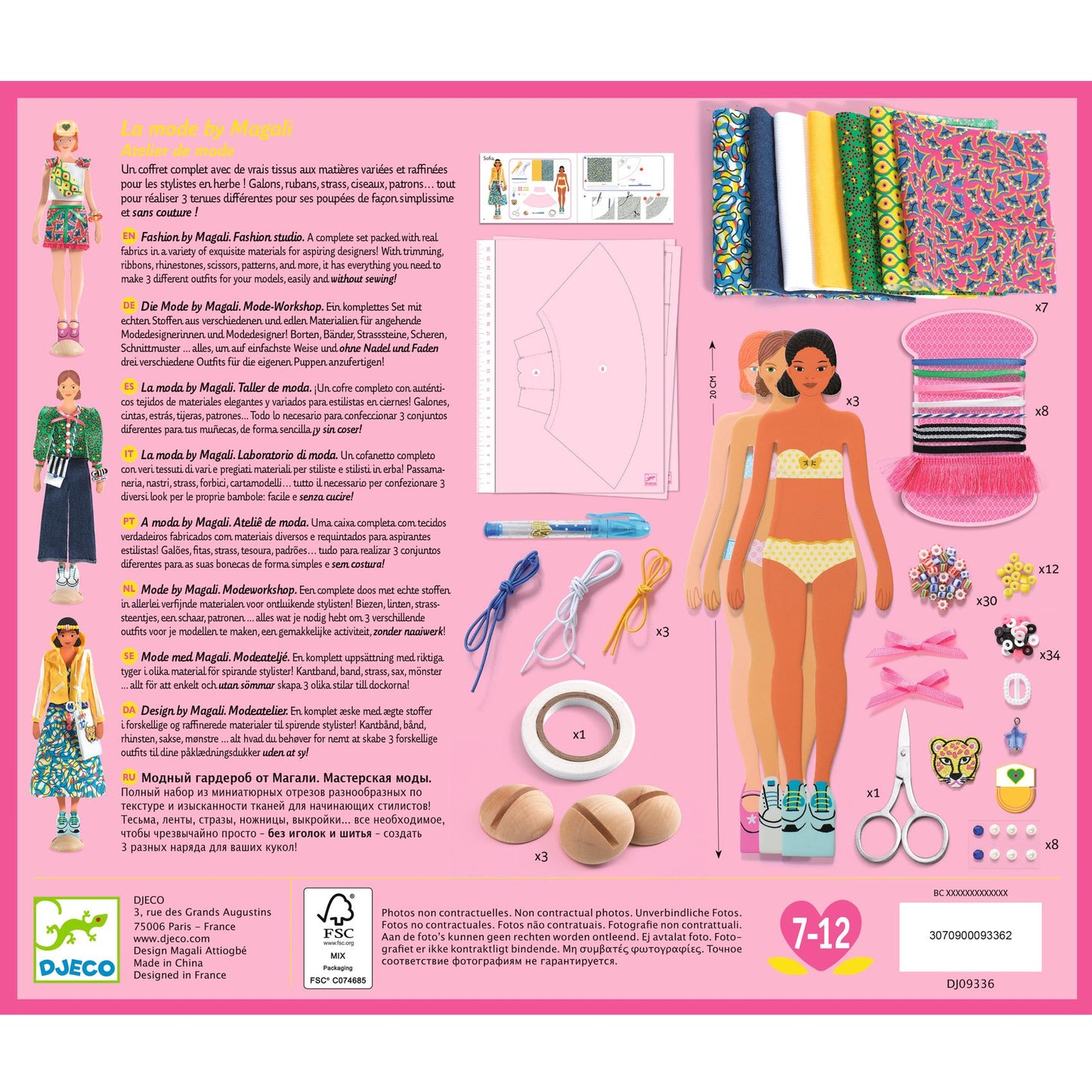 La Mode by Magali Djeco - retro confezione
