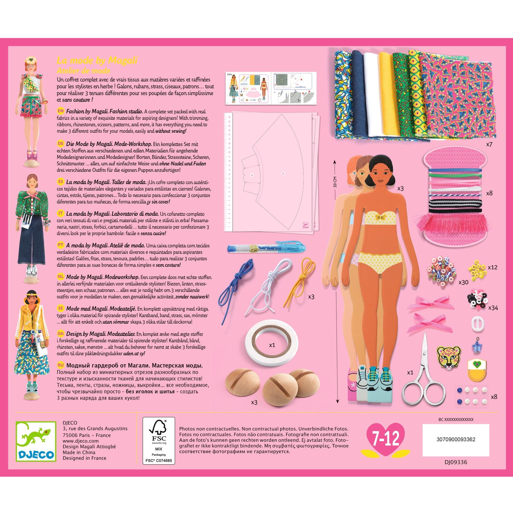 La Mode by Magali Djeco - retro confezione