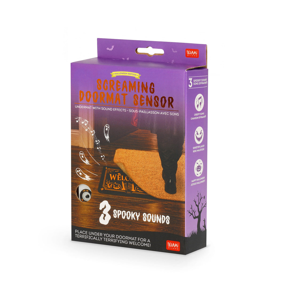 Sottozerbino con suoni Halloween Screaming Doormat Legami