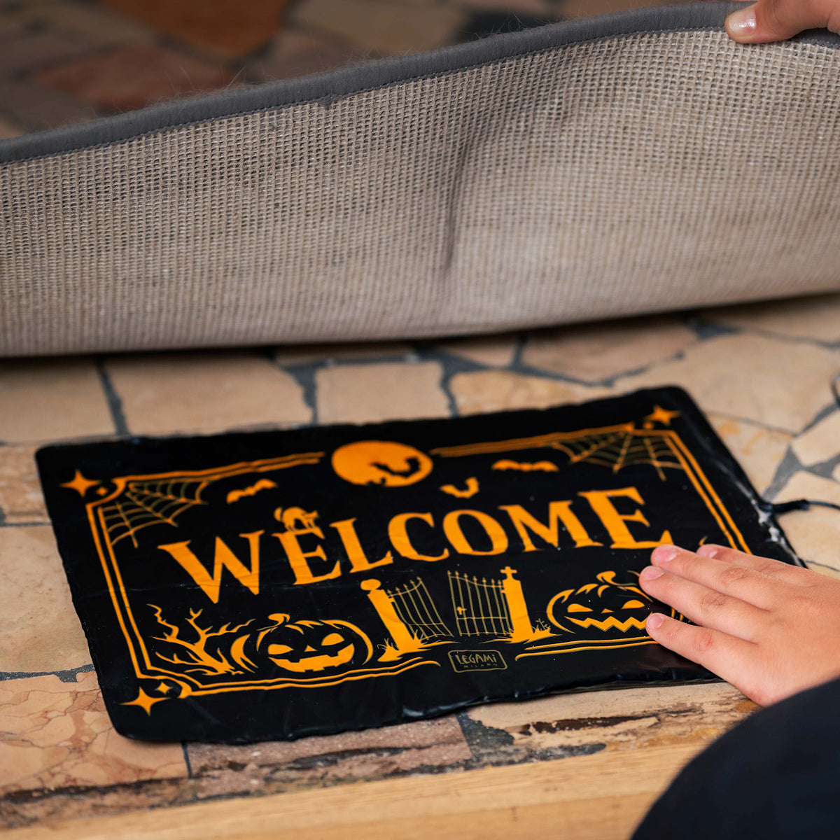 Sottozerbino con suoni Halloween Screaming Doormat Legami