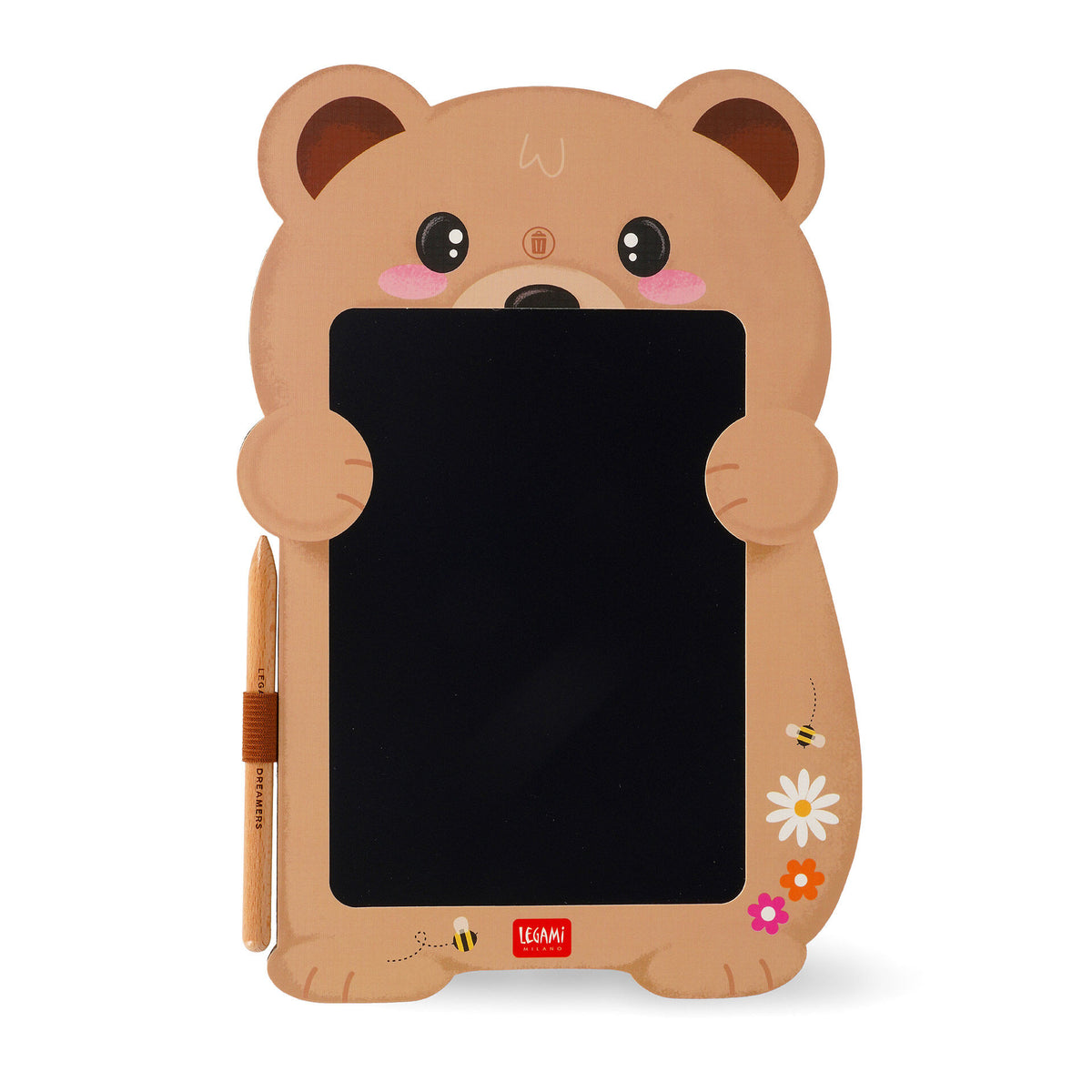 Lavagna LCD Magic Sketch Board Teddy Bear Legami