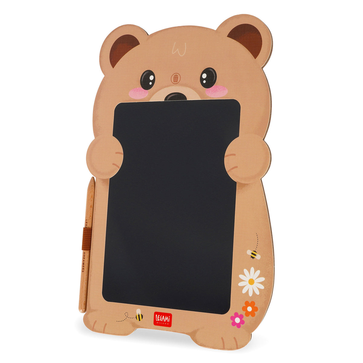 Lavagna LCD Magic Sketch Board Teddy Bear Legami