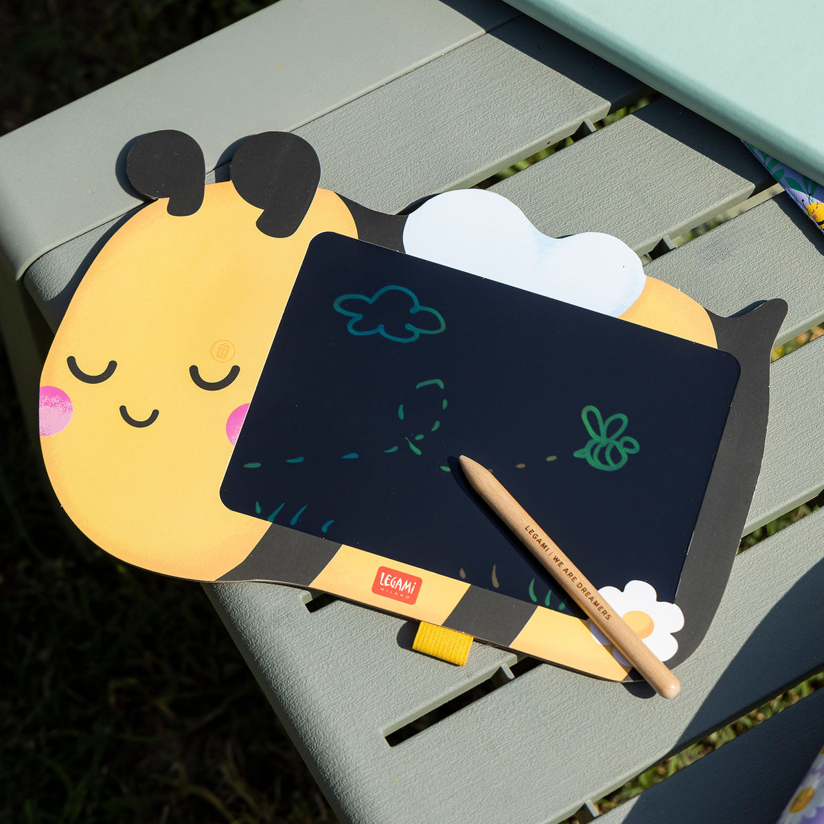 Lavagna LCD Magic Sketch Board Bee Legami