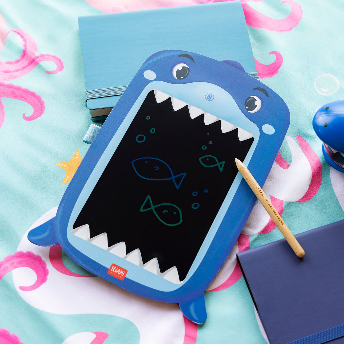 Lavagna LCD Magic Sketch Board Shark Legami
