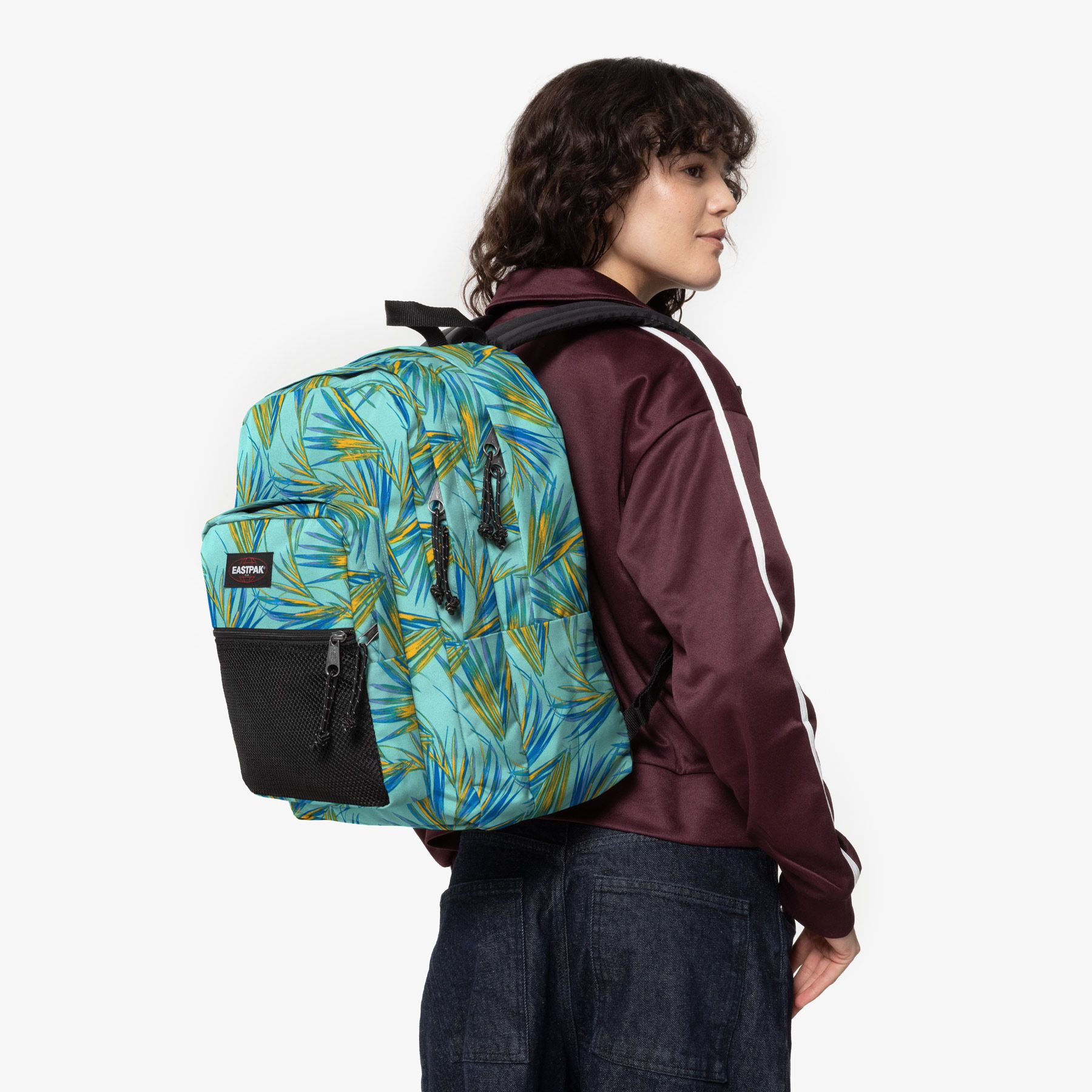 Zaino Eastpak Pinnacle - Brize Palm Aqua - Centroscuola