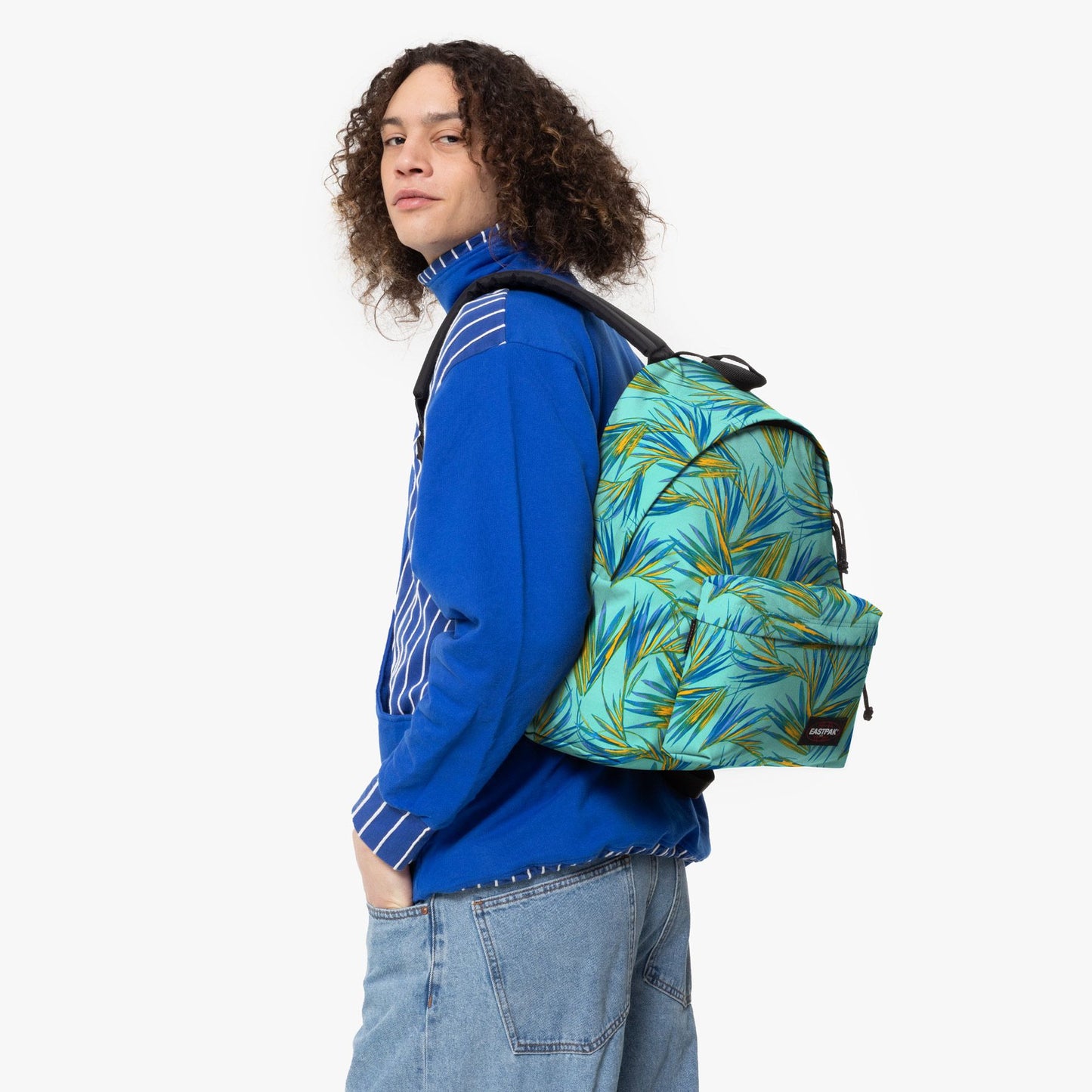 Zaino Eastpak Padded Pak'R - Brize Palm Aqua - Centroscuola