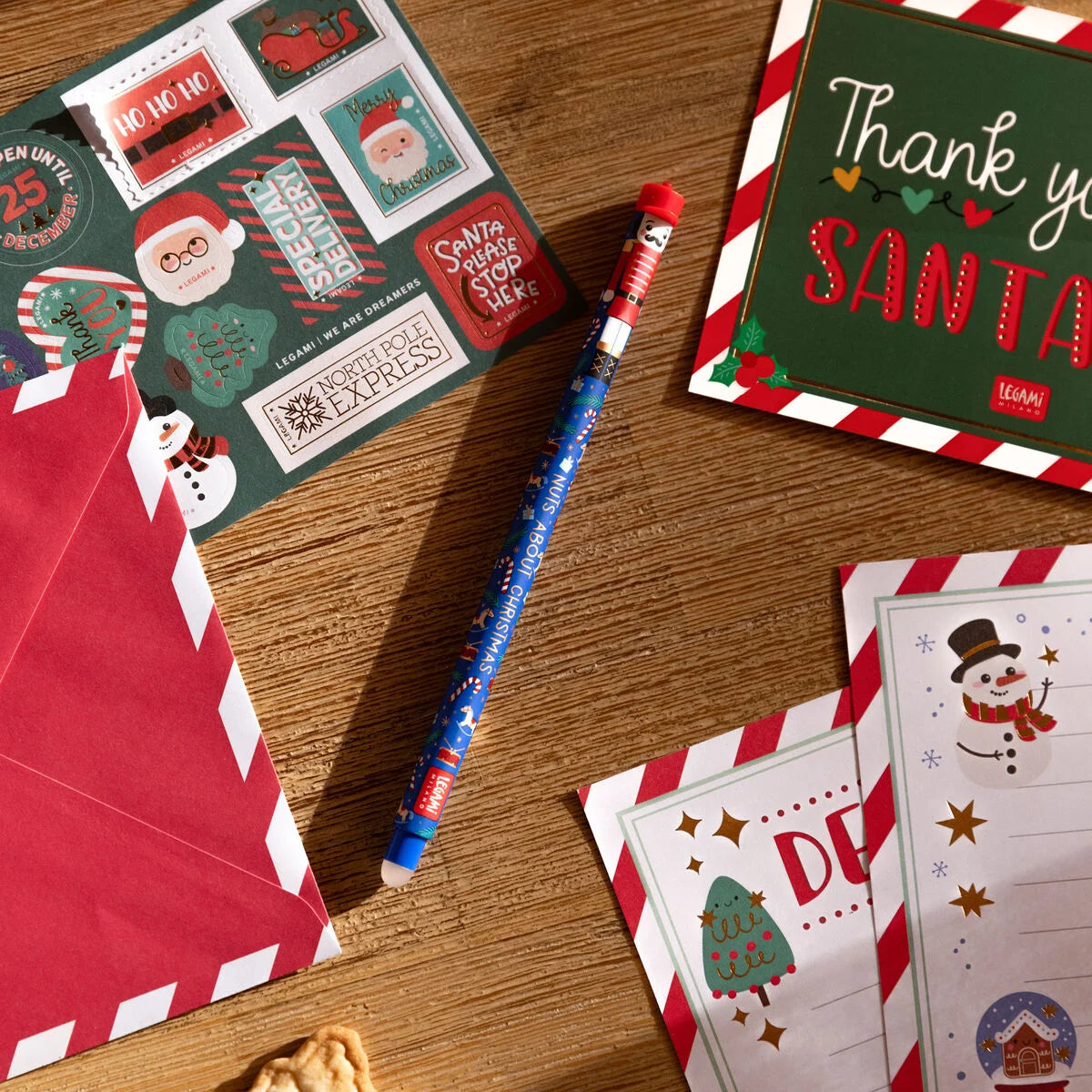 Set di 3 Penne Gel Cancellabili - The Nutcracker - Erasable Pen - Centroscuola