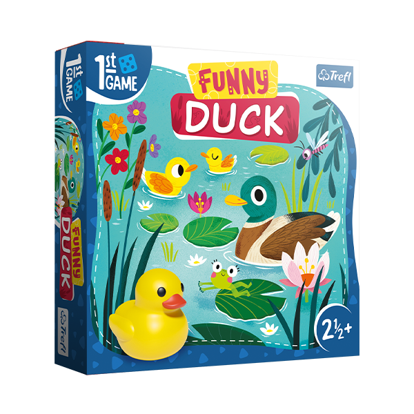 Funny Duck - scatola gioco da tavolo per bambini Trefl
