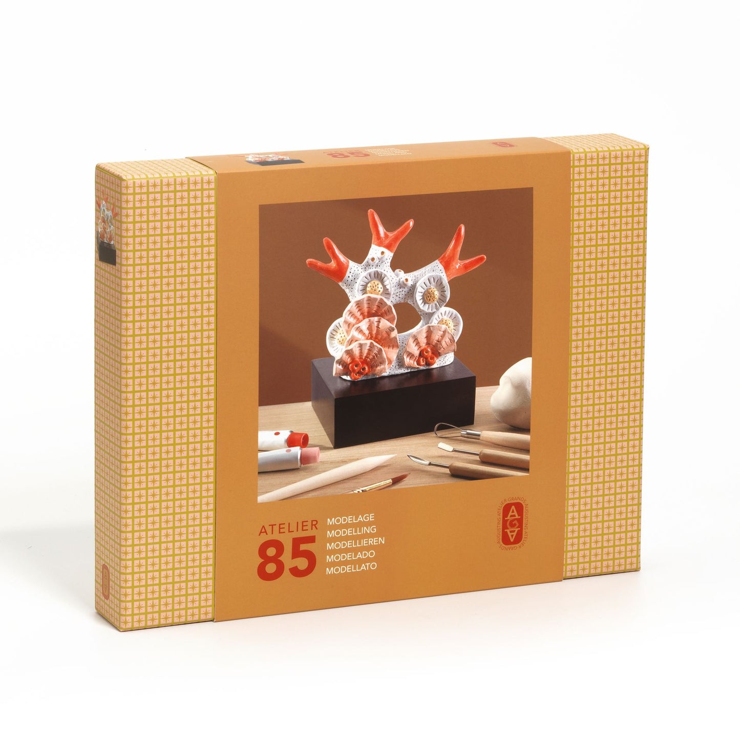 Atelier 85 Djeco - Kit Artistico Corallo Modellato - confezione