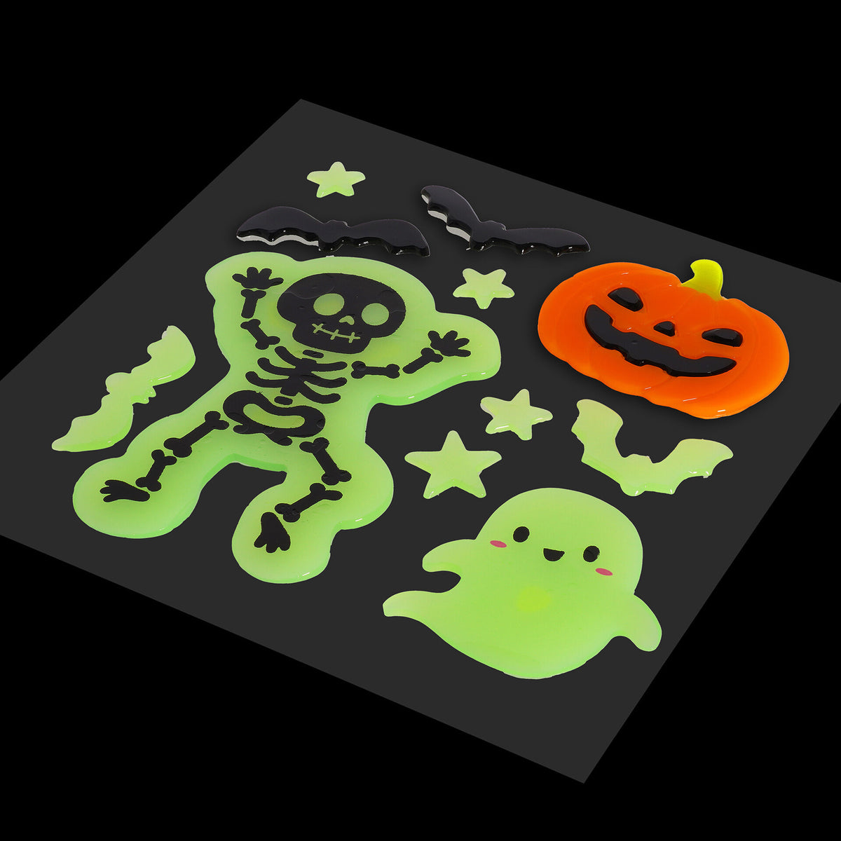 Adesivi in gel per finestra Halloween Windo-Glow scheletro Legami