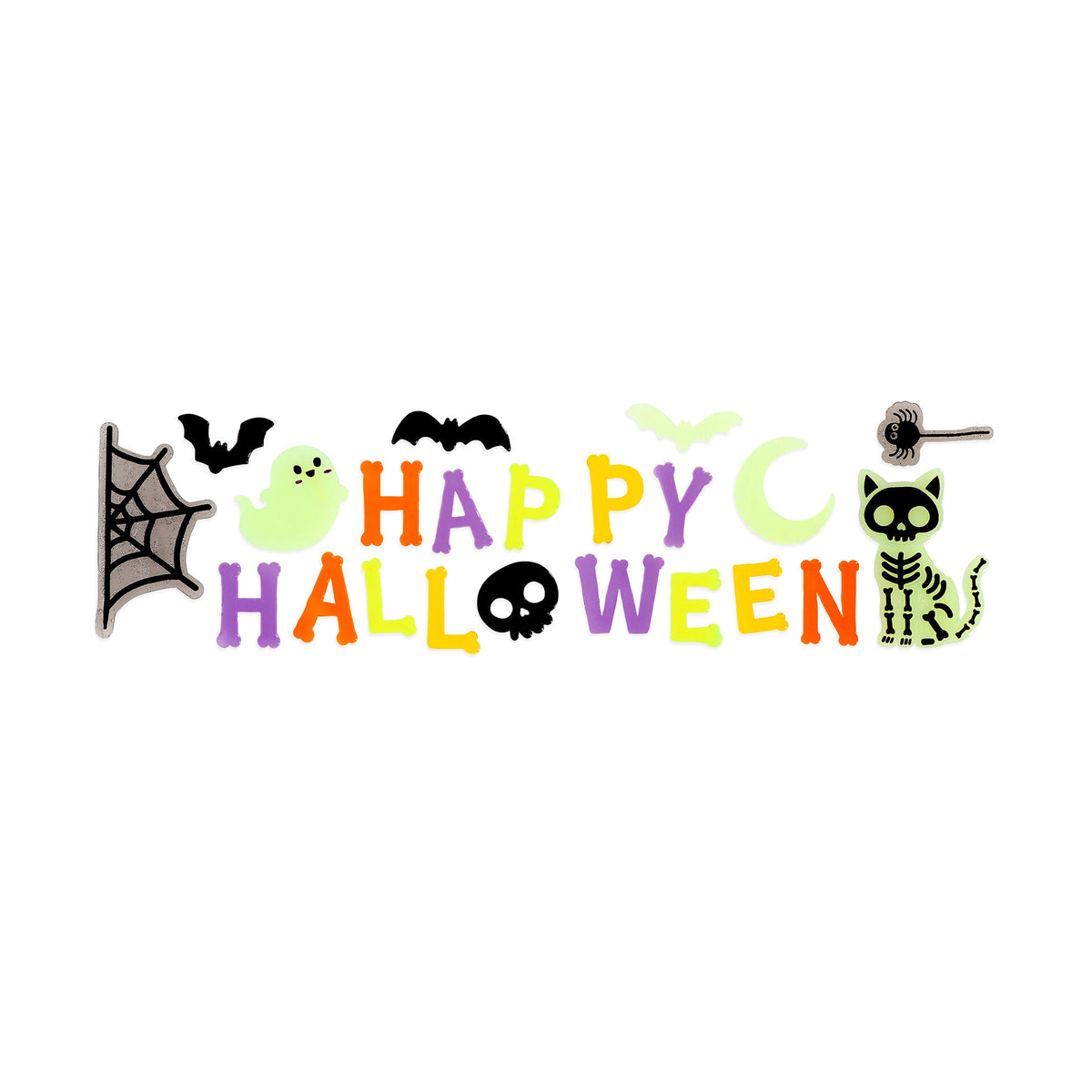 Adesivi in gel per finestra Windo-Glow Happy Halloween Legami