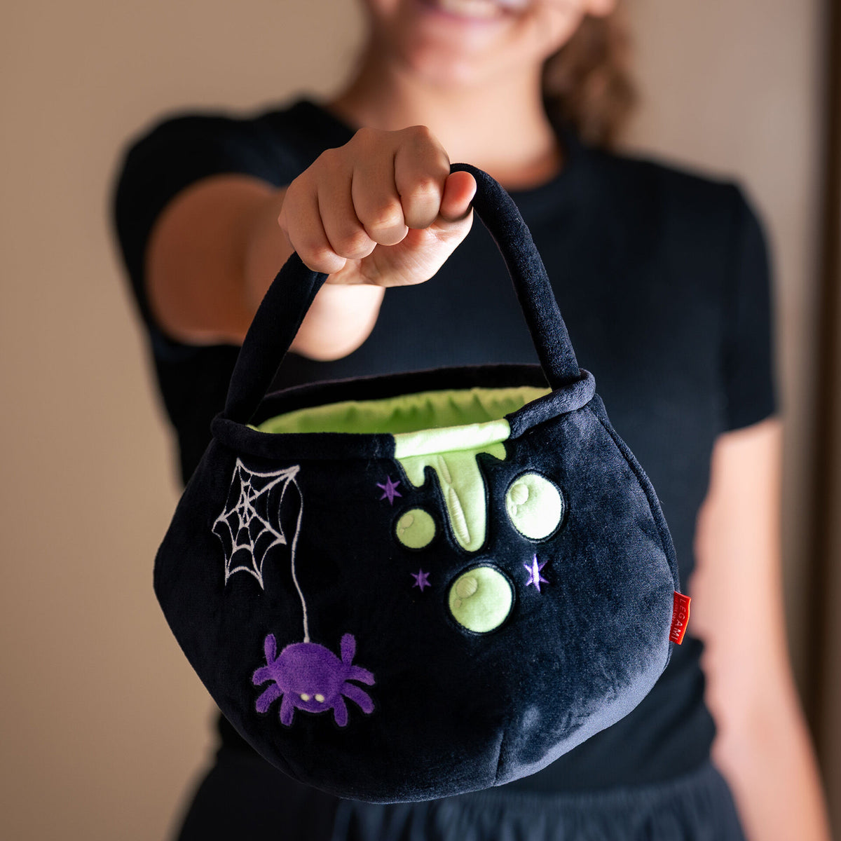 Borsa per dolcetto o scherzetto calderone Halloween Legami