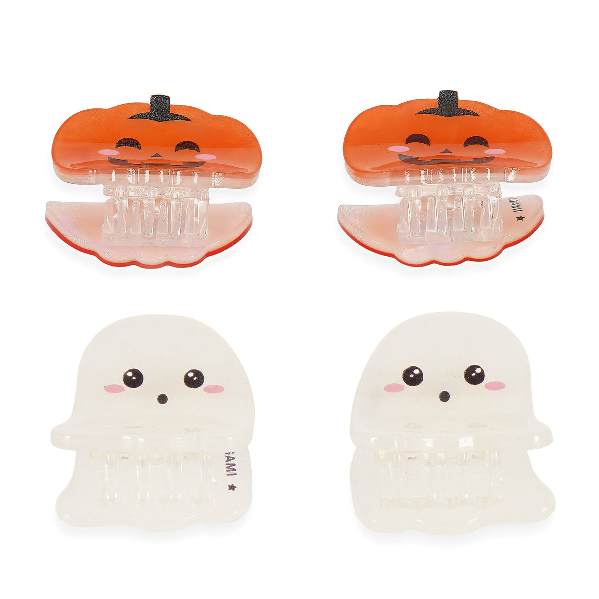 Set 4 mini mollette per capelli Halloween Clip Me Up Legami
