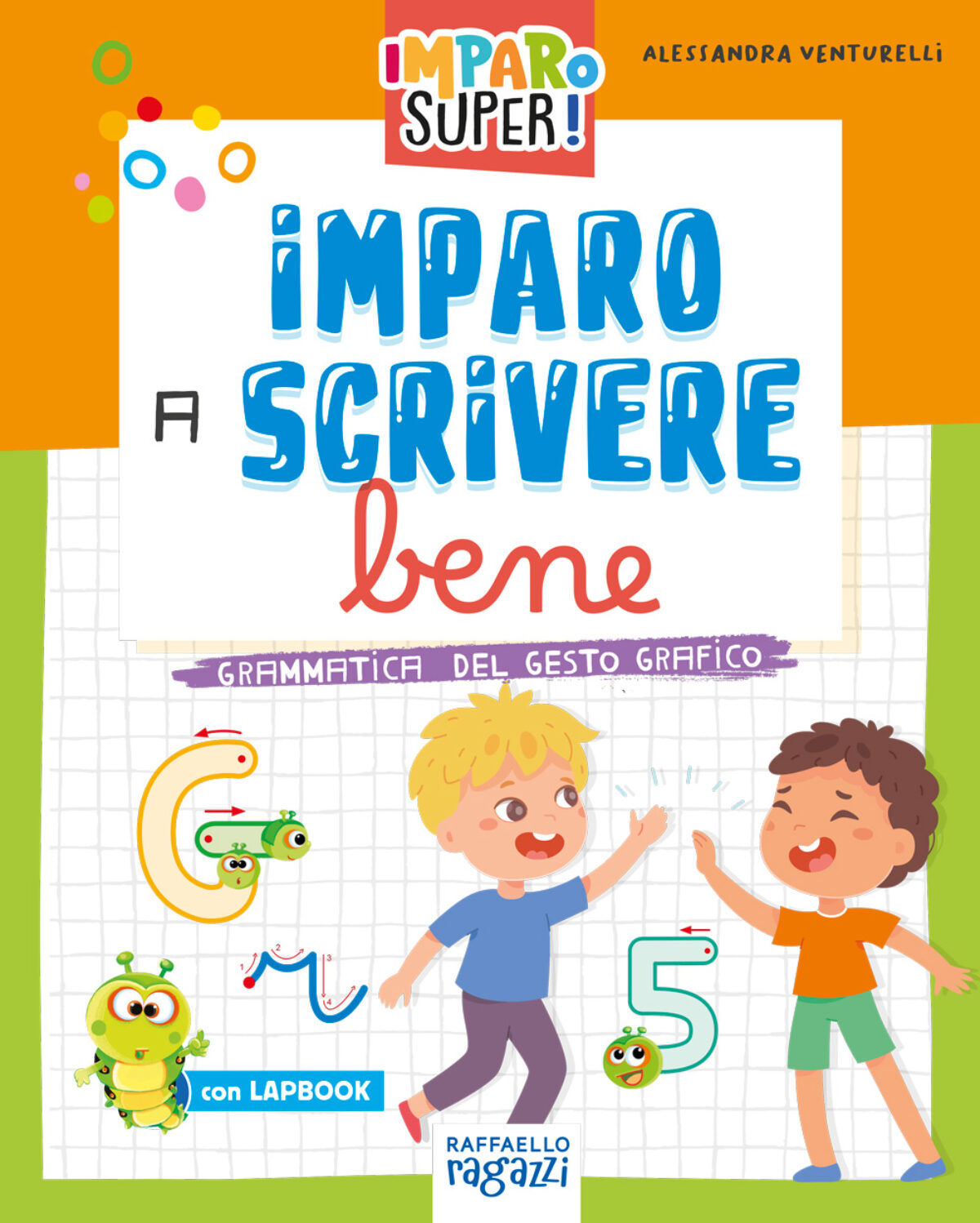 Imparo a scrivere bene - Raffaello, copertina