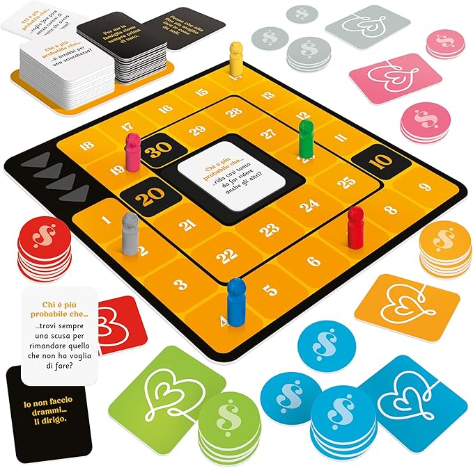 Il Gioco dell'Empatia - Ludic - dettaglio carte e pedine di gioco