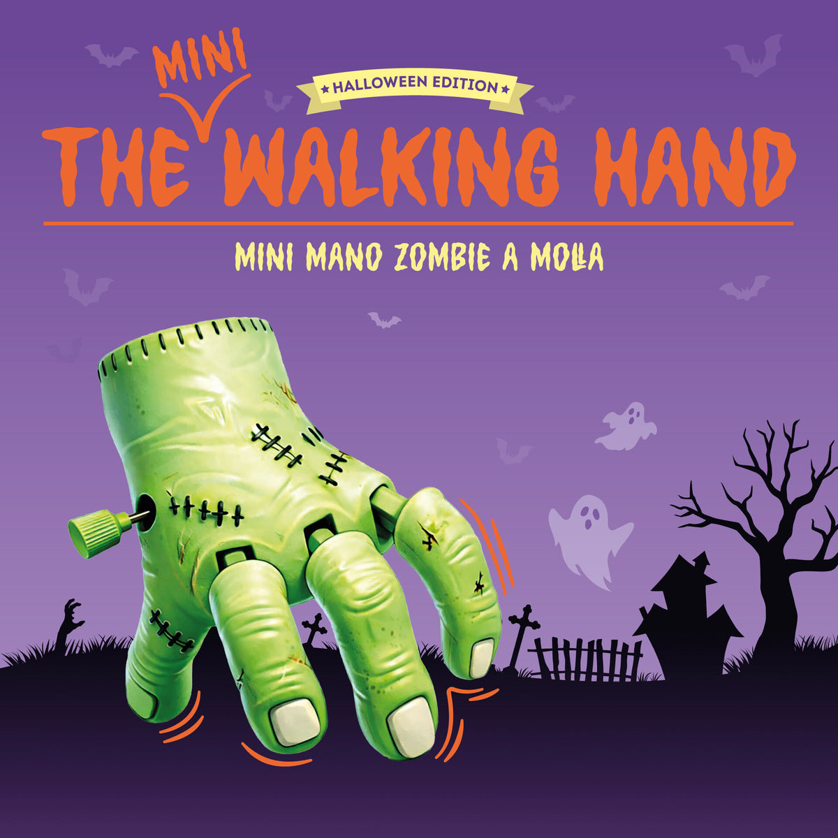 Mini mano zombie a molla The Mini Walking Hand Legami
