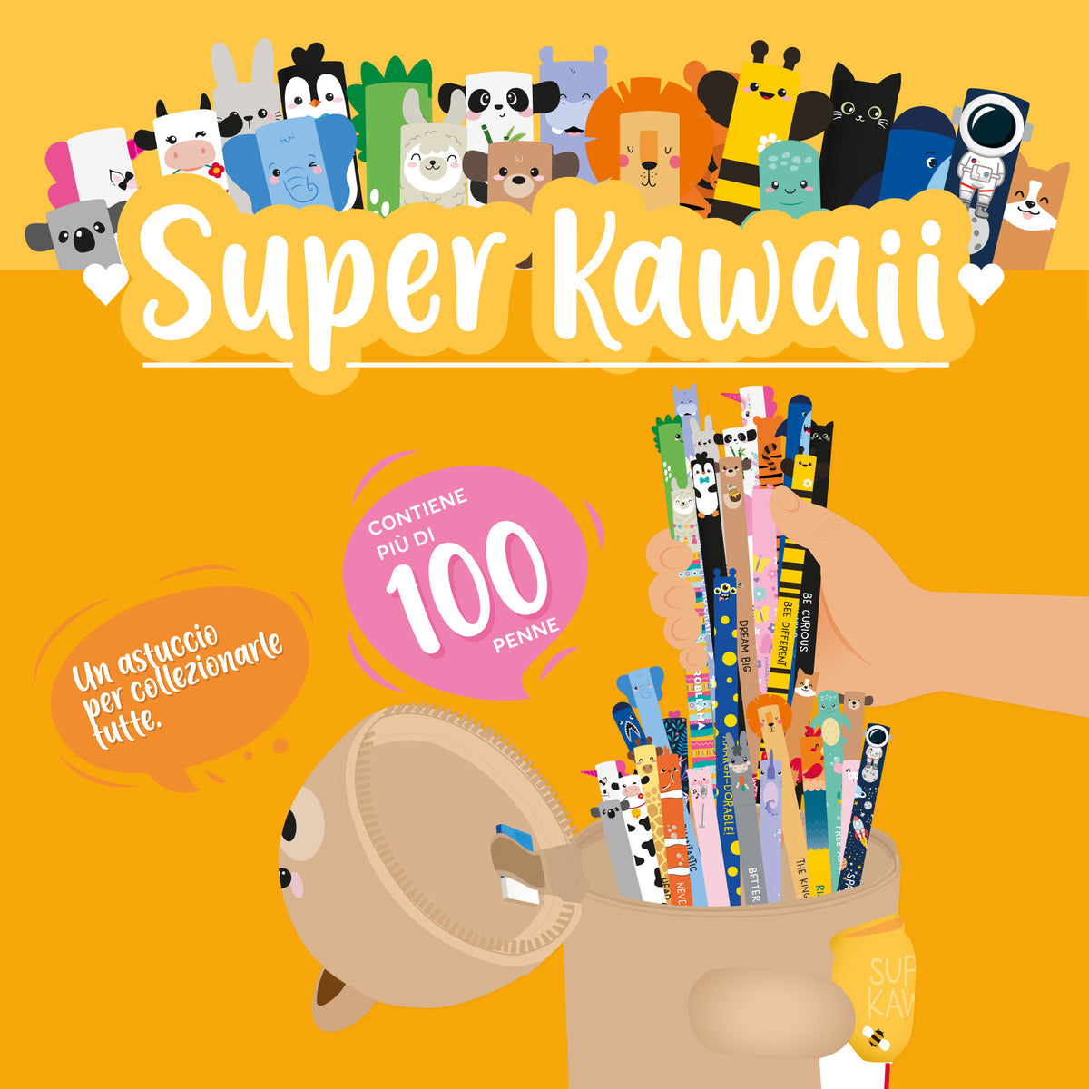 Portapenne da Tavolo Teddy Bear - Super Kawaii - Legami - Centroscuola