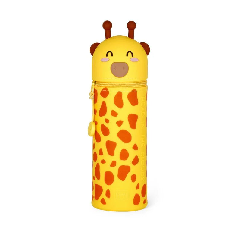 Astuccio Kawaii Giraffa in silicone morbido 2 in 1