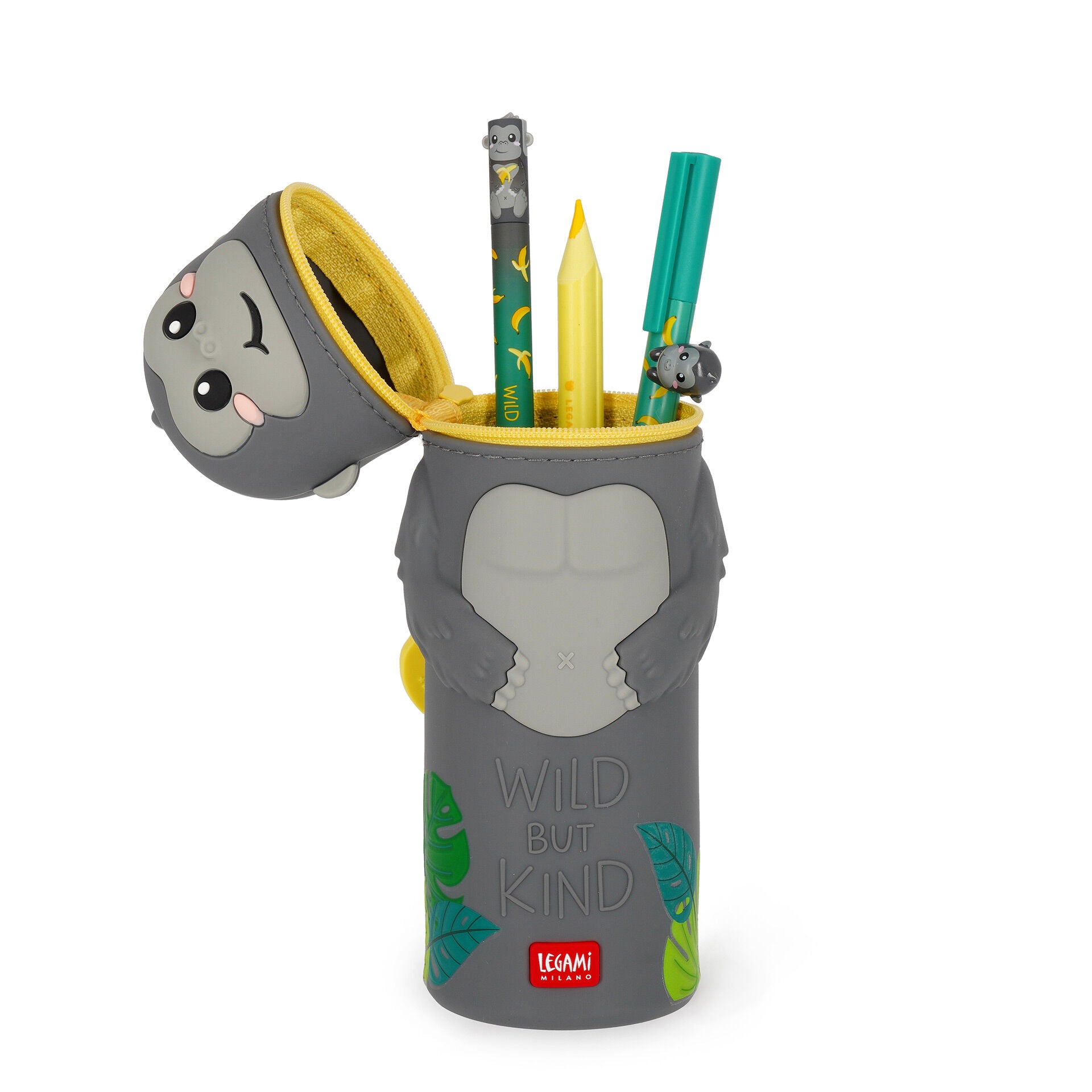 Astuccio 2 in 1 in Silicone - Gorilla - Centroscuola