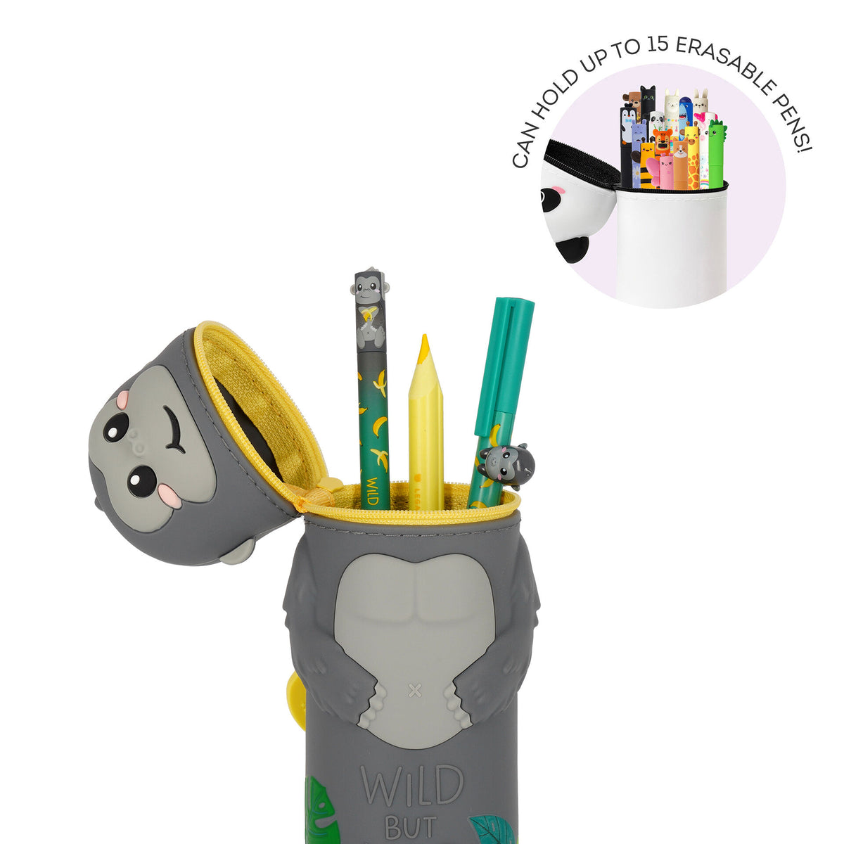 Astuccio 2 in 1 in Silicone - Gorilla - Centroscuola