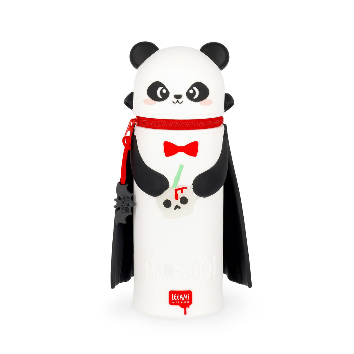Astuccio 2-in-1 in silicone panda Bam-Boo Halloween Legami