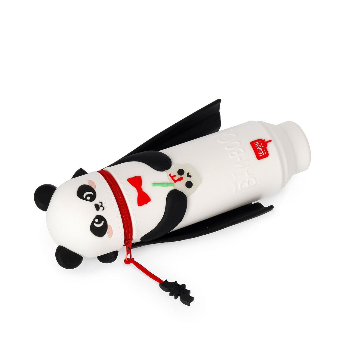 Astuccio 2-in-1 in silicone panda Bam-Boo Halloween Legami