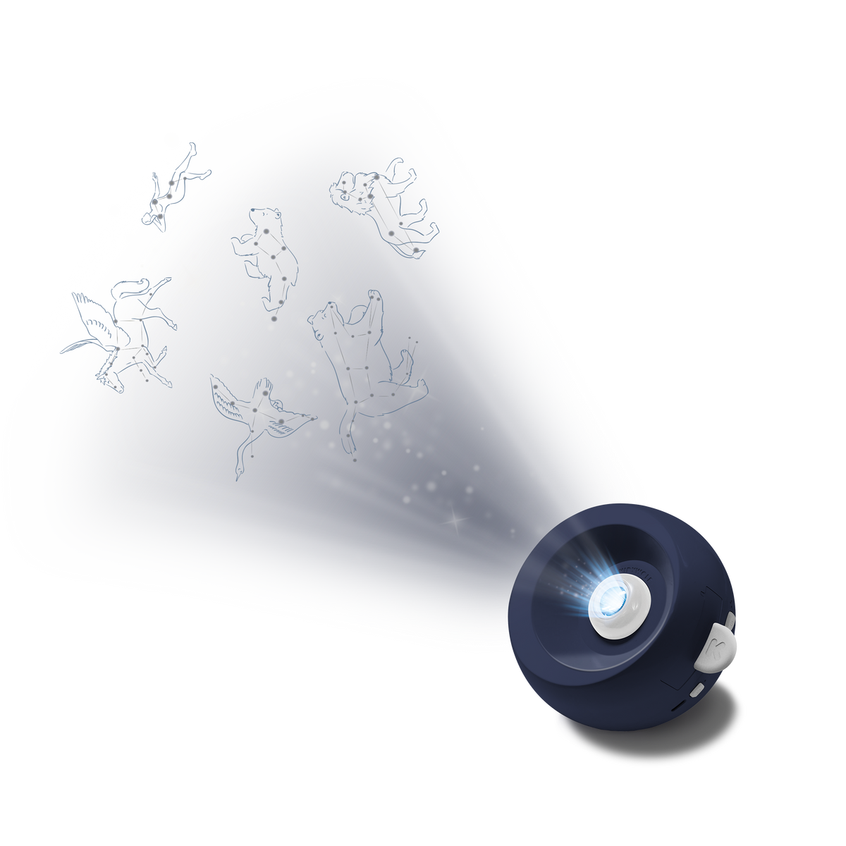 Kidystar - effetto proiezione stelle e galassie, Kidywolf