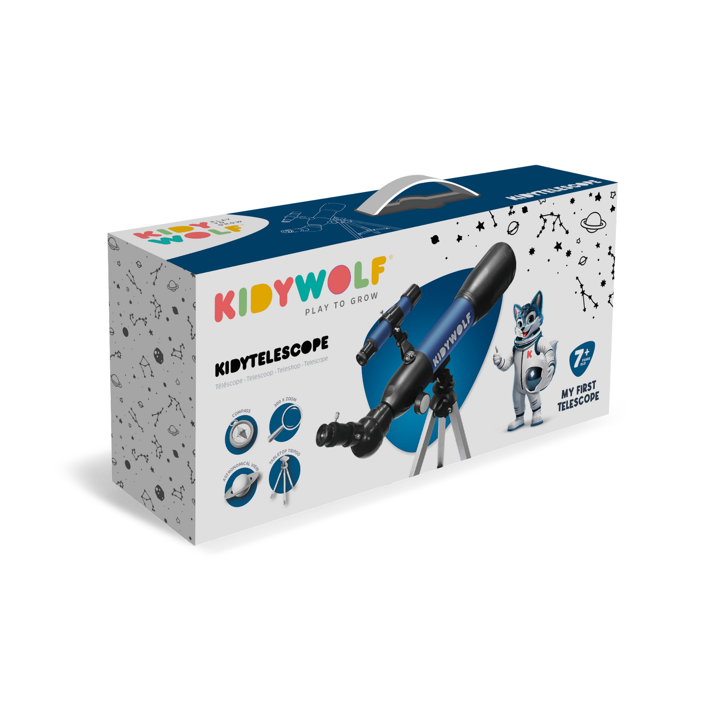 Telescopio Kidytelescope - confezione, Kidywolf